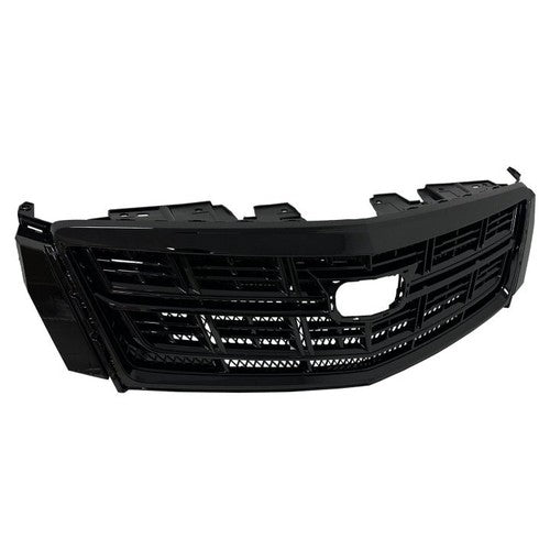 DURAFORCE Front Bumper Upper Lower Grille Grill 2PCS for 2013-2017 Cadillac XTS Black