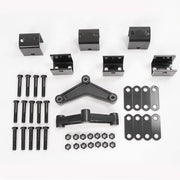 DURAFORCE New Tandem Trailer Axle Shackle Kit Heavy Duty Steel for Double Eye Spring US