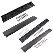 DURAFORCE 4Pcs Front Rear Lower LH & RH Door Trim Molding Black for Cadillac XT5 2017-2025