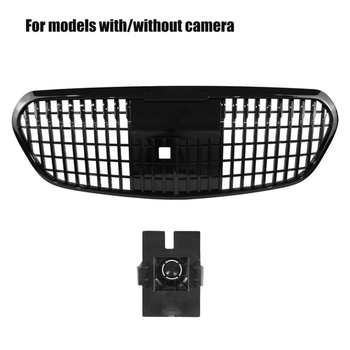 DURAFORCE For 2021-2025 Mercedes-Benz W223 S450L S500 S580 S680 Maybach Front Grille W/ACC