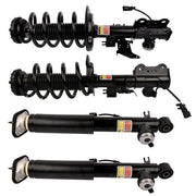 DURAFORCE 2 Pair Shock Absorber Struts Front & Rear for Cadillac SRX 2010-2016 w/ Electric