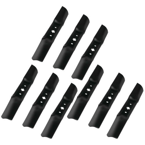 DURAFORCE 9PCS Blades for Cub Cadet RZT 54" Zero Turn Mowers 2013- XT1-2 Tractors 2015-