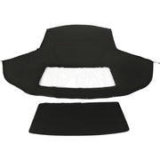 DURAFORCE For Chevrolet Camaro 94-02 Convertible Soft Top Plastic Window Black Sailcloth