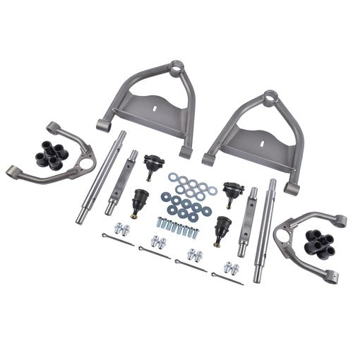 DURAFORCE Centered & Narrowed Tubular Control Arms Kit Fits Chevrolet C10 Truck 1973-1987