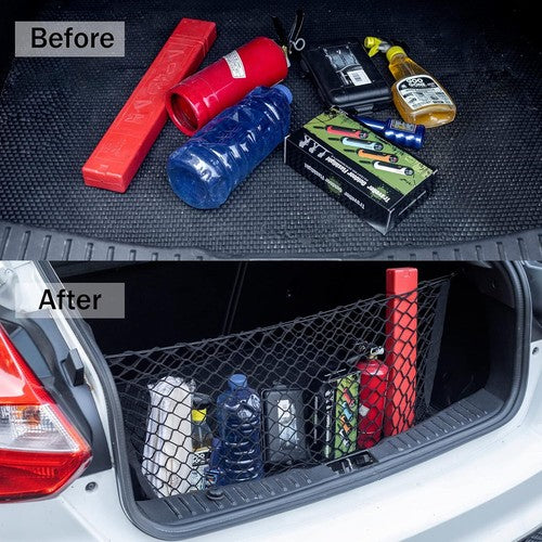 Trunk Cargo Net Storage Organizer Universal SUV Car Accessories Envelope