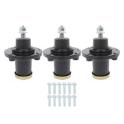 DURAFORCE 3 Pack Spindle For Husqvarna Z248F MZ48 48-Inch Deck 539131898 532174375 Mower
