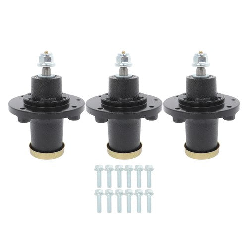 DURAFORCE 3 Pack Spindle For Husqvarna Z248F MZ48 48-Inch Deck 539131898 532174375 Mower
