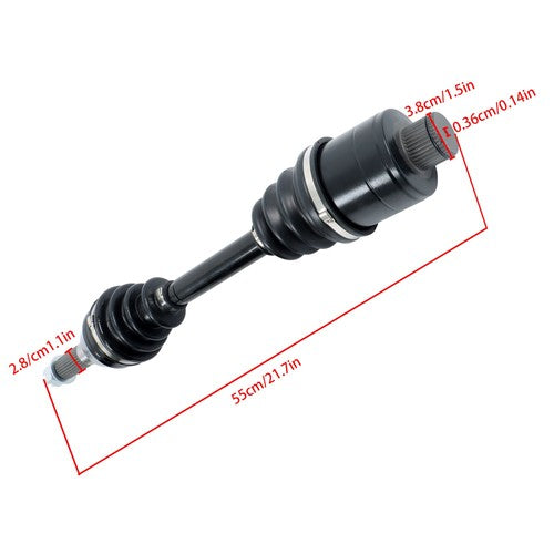 DURAFORCE For Polaris 1332421 1332511 1332654 1332935 2× Rear LH & Right CV Joint Axle ATV