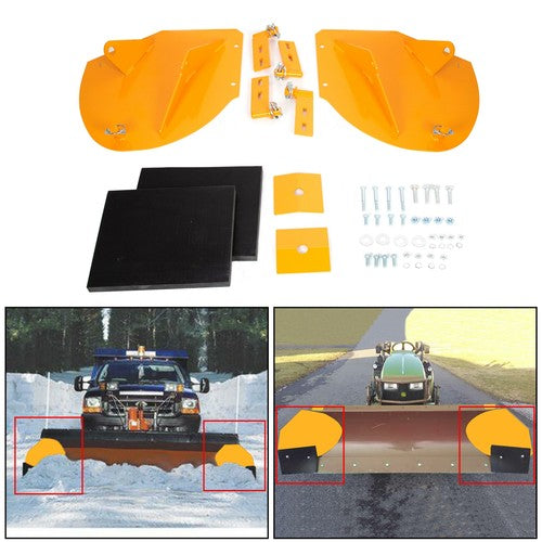 DURAFORCE Snow Plow Extensions Add 20 for Meyer Western Boss Extenders PRO Wings Yellow