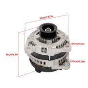 DURAFORCE 11294 For Dodge Chrysler Jeep Wrangler 2008-11 Alternator 3.8L 140A 12V CW New