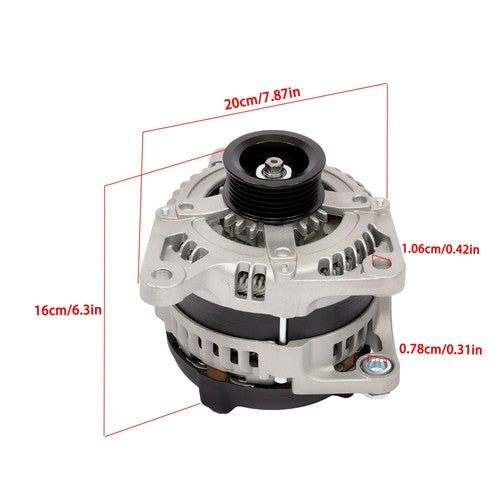DURAFORCE 11294 For Dodge Chrysler Jeep Wrangler 2008-11 Alternator 3.8L 140A 12V CW New