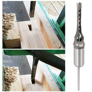 DURAFORCE 7 Pcs Woodworking Square Hole Mortise Drill Bit High Speed Steel Chisel Bit