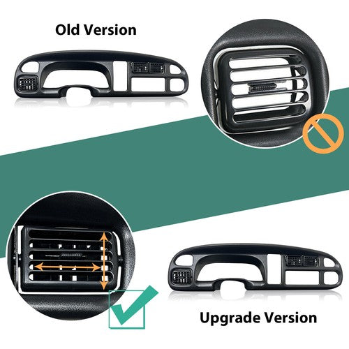 Dash Instrument Panel Replacement Vents For Dodge Ram 98 01 1500 98 02 2500 3500