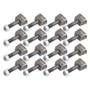 DURAFORCE 16 Pack Replacement Stump Grinder Teeth Compatible For Vermeer Yellow Jacket