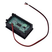DURAFORCE 3× DC 4.5-30V Blue LED 3Digital Display Voltage Meter Voltmeter Panel Motorcycle