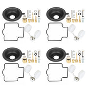 DURAFORCE FOR KAWASAKI Zx6R Zx600 ZZR600 4X Carburetor Repair Kit Diaphragm Float