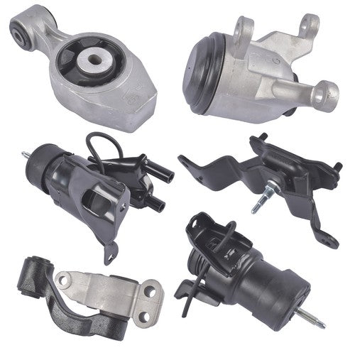 DURAFORCE Engine Mounts & Transmission Mount Set 6Pcs for Infiniti JX35 QX60 Nissan Murano