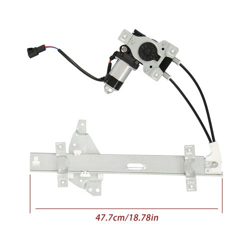 DURAFORCE Power Window Regulator RL&RR w/ Motor For Buick Century 97-05 741-709 741-710