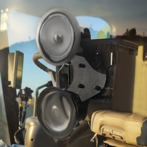 DURAFORCE Adjustable Gun Rack Holder For Truck UTV Suction Cup Mount For Windshield