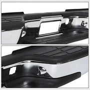 DURAFORCE Chrome Rear Step Bumper For 1999-2004 05 06 2007 Chevy Silverado GMC Sierra 1500