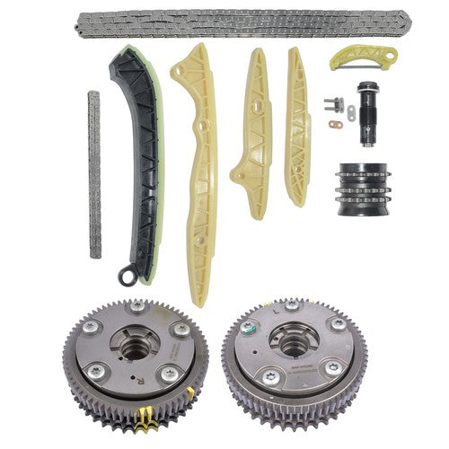 DURAFORCE Timing Chain Kit Variable Valve Timing Sprocket for 06-15 Mercedes C300 350 M272