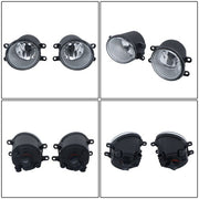 DURAFORCE Clear For Toyota Yaris Hatchback 2006-2008 Fog Light Lamp Assembly W/Black Bezel