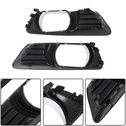 DURAFORCE Fit For Toyota Camry 2007-2009 Front Fog Lights Lamps+Bezel+Switch Kit Clear New