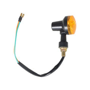 DURAFORCE For Yamaha Kawasaki Honda 4X Motorcycle Turn Signals Blinker Light Black Amber