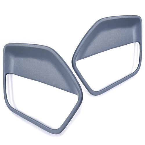 Dark Gray Pair Interior Door Panel Insert Hard Cover For Ford Mustang GT 05-09