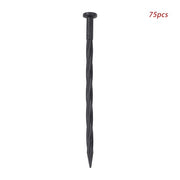 DURAFORCE 49FT 4" Garden Landscape Edging With 75 8-In Spikes No Dig Lawn Edging Border