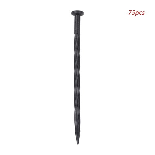 DURAFORCE 49FT 4" Garden Landscape Edging With 75 8-In Spikes No Dig Lawn Edging Border