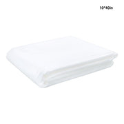 DURAFORCE 10 × 40 FT 6 Mil Greenhouse Plastic Sheeting Clear Polyethylene Cover Farm Film