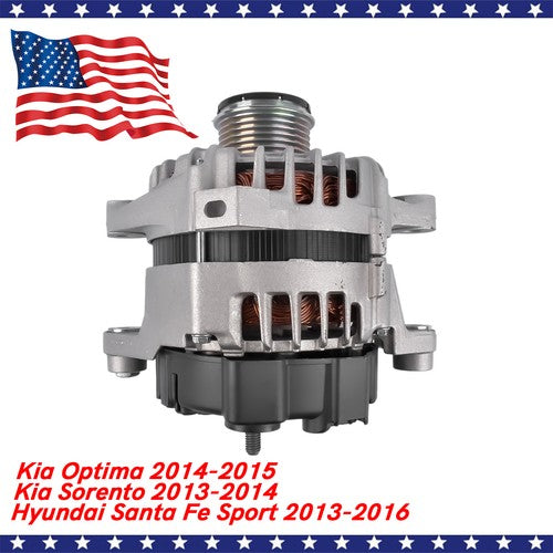 DURAFORCE Alternator 150A for 2012-2016 Hyundai Santa Fe Sport / Kia Optima Sorento 2.4L