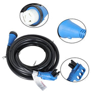 DURAFORCE 50 Amp 30ft Generator Extension Cord & Power Inlet Box Power Combo Kit