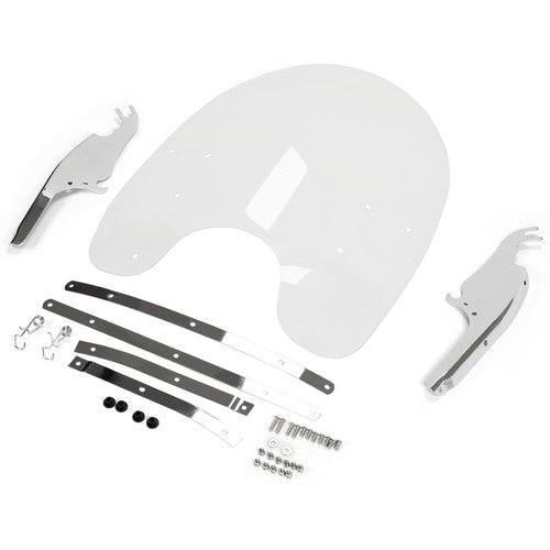 26 Inch Acrylic Windshield For Harley Softail Deluxe Fat Boy FLS 2000 2017