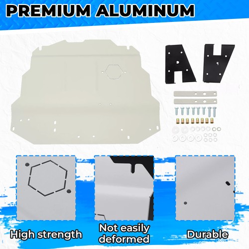 Skid Plate Belly Pan Aluminum for 99-10 VW Volkswagen Golf Jetta MK4 New Beetle