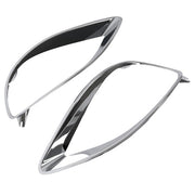 DURAFORCE Pair Headlight Bezel For Freightliner Columbia 2001-17 #0632242003 Headlamp Trim