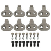 DURAFORCE COMPLETE FOR DOSKO 620 STUMP GRINDER TEETH KIT W/ 1-3/4" BOLTS FOR STUMP REMOVAL