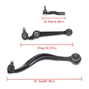 DURAFORCE 12x Front Upper Lower Forward Rearward Control Arm Kit For Ford Fusion 2010-2012