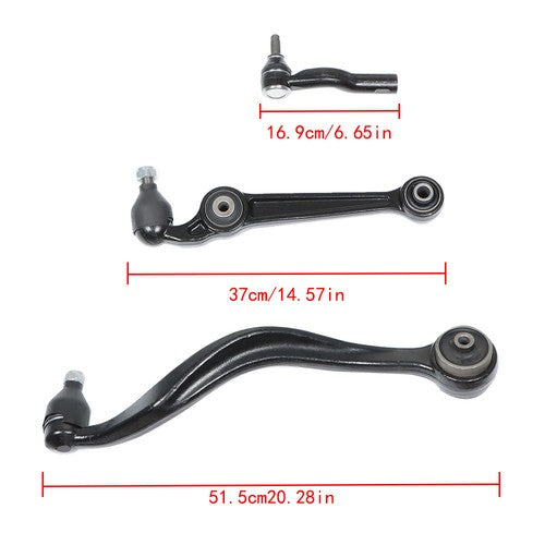 DURAFORCE 12x Front Upper Lower Forward Rearward Control Arm Kit For Ford Fusion 2010-2012
