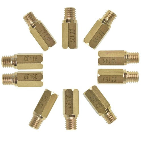 DURAFORCE Set 10 Main Jet For OKO KOSO PE PWK Carburetor Available Size 118-160