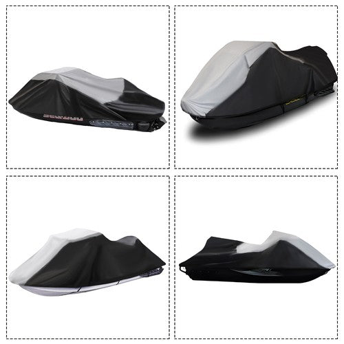 DURAFORCE Marine Grade 600D Heavy Duty Trailerable Watercraft Jet Ski Covers Waterproof