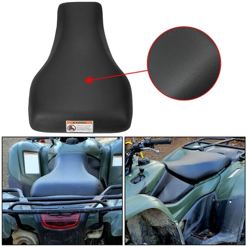 DURAFORCE Complete Seat Fits Honda Rancher 420 TRX420FE TRX420FM 4x4 ES 2010 - 2014 Black