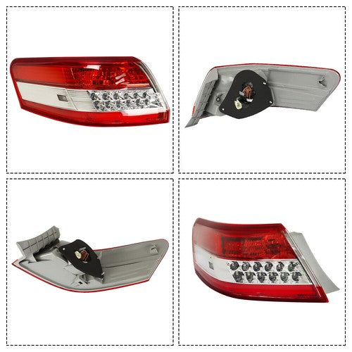 DURAFORCE Rear Outer Tail Light Brake Lamp Fit For Toyota Camry 2010-2011 Driver Left Side