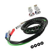 DURAFORCE Wrap Set Air Line Hose Assemblies 12ft 3 in 1 with 2 Connectors & 4 Washers