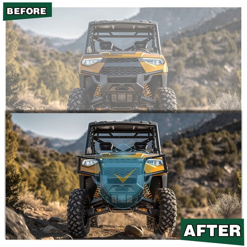 DURAFORCE For Polaris Ranger XP 1000/Crew 1000 18-24 Front Brush Guard Bumper #2882531