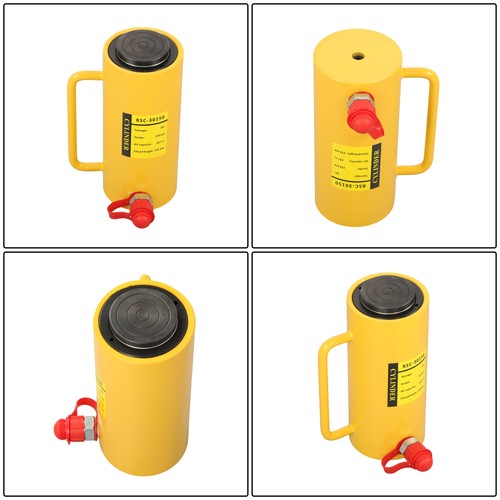 DURAFORCE 30 Tons Aluminum Hydraulic Cylinder Jack 6 Inch Stroke Single Acting Cylinder