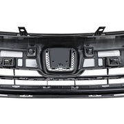 DURAFORCE Front Bumper Upper Grille w/ Chrome Trim for 2016 2017 for Honda Accord EX