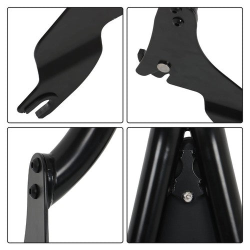 DURAFORCE For CVO Touring Road Glide Road King Glide Street Backrest Sissy Bar 22"