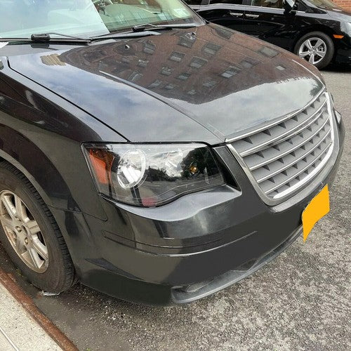 Pair Headlights for 2008-16 Chrysler Town and Country 2011-20 Dodge Grand Caravan